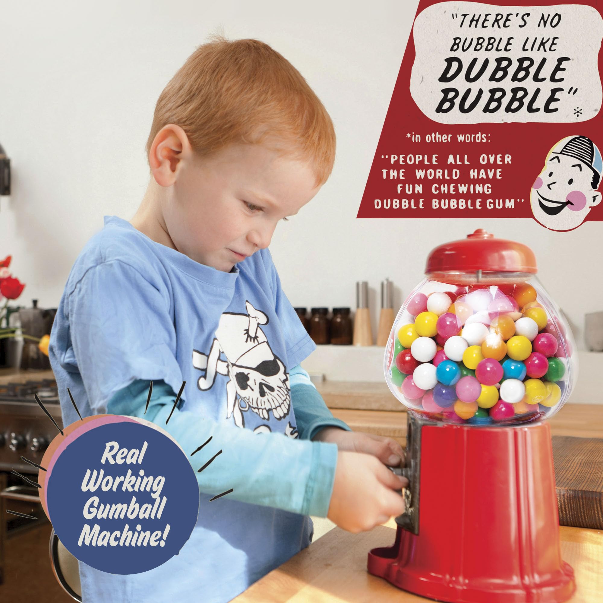 Amazon | Classic Dubble Bubble Gumball Coin Bank by Schylling
